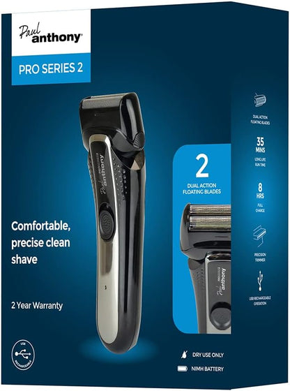 Paul Anthony 'Pro Series 2' Men's USB Foil Shaver