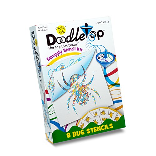 Kit de pochoirs ondulés pour enfants