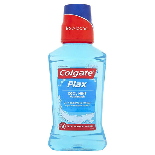 Colgate Plax Mouthwash 250ml Coolmint PM£1.49