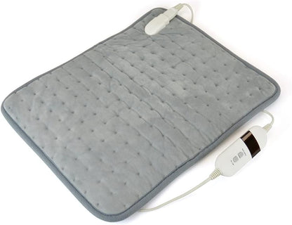 StayWarm 45x35cm Electric Heat Therapy Pad for Pain Relief - Grey