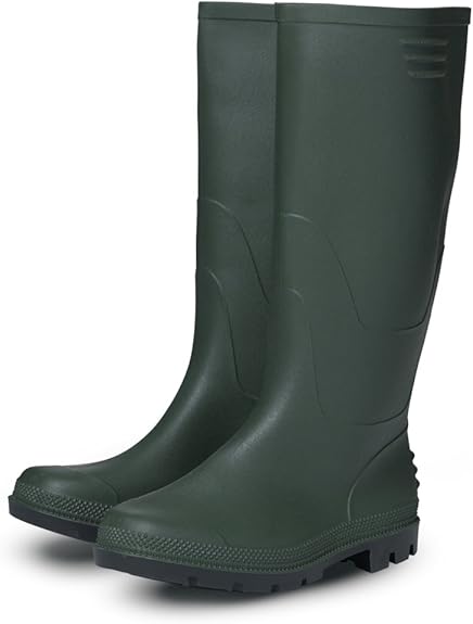 JACKDAW Green Wellington Boots UK Size 10