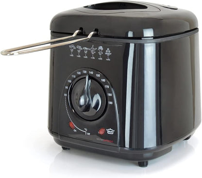 Friteuse compacte KitchenPerfected 1,0 L - Noir (IUEG)