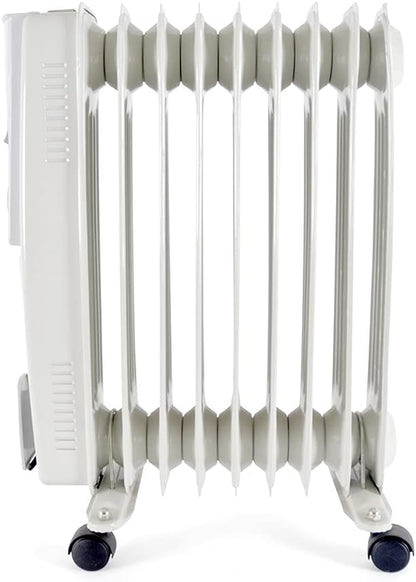 Radiateur à bain d'huile 9 éléments StayWarm 2000W - Gris