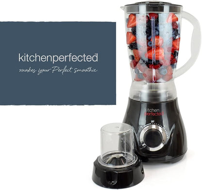 Mixeur de table KitchenPerfected 500w 1,5L avec moulin - Noir