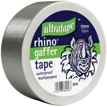 Rhino  Multipurpose Gaffer Tape Silver 50mm X 50m