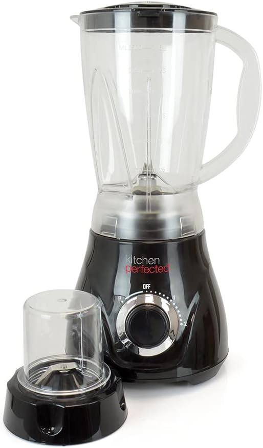 Mixeur de table KitchenPerfected 500w 1,5L avec moulin - Noir