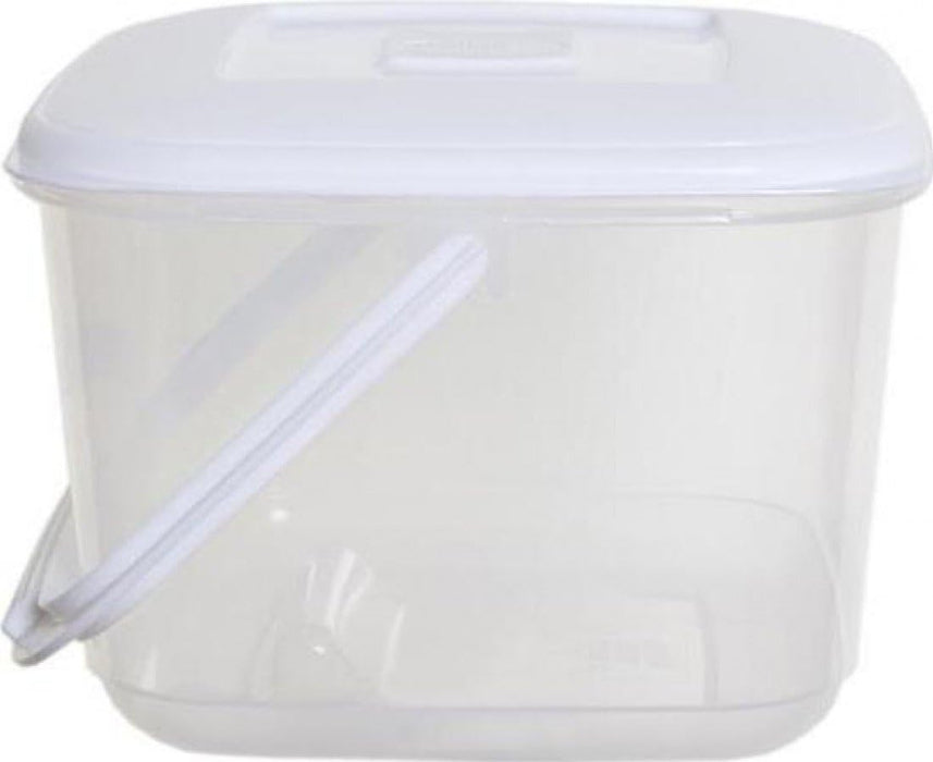 6LT CANISTER FOOD BOX - WHITE LID