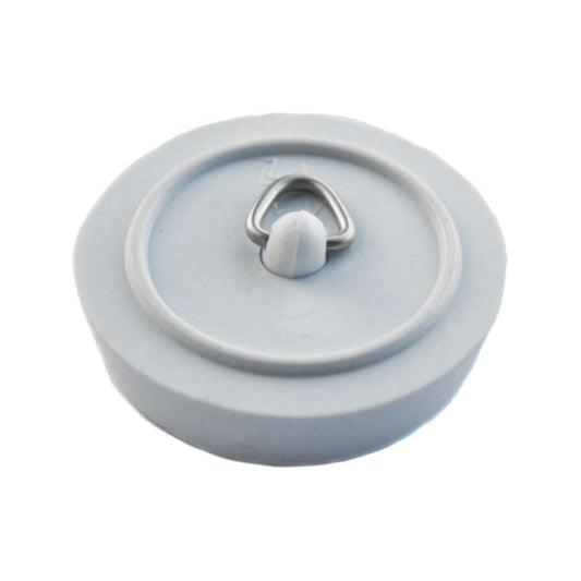 Basin & Bath Plugs, White (1 X 38mm, 1 X 45mm) 1pk