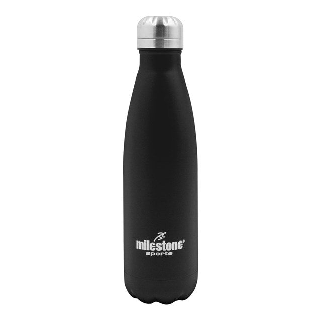 500ML Double Walled S/S Drinking Bottle - Black