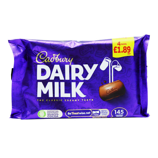 CADBURY DAIRY MILK 4X PM 1,89