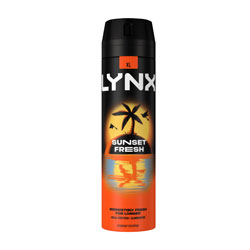 LYNX BODYSPRAY SUNSET FRESH  200ML
