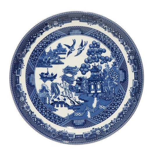 Soucoupe à thé Dunlevy Blue Willow 14,6 cm