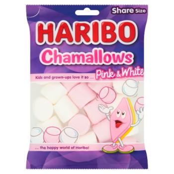 HARIBO Chamallows Roses & Blancs 140g