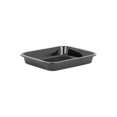 Enamel 0.6mm 30cm Roaster Black