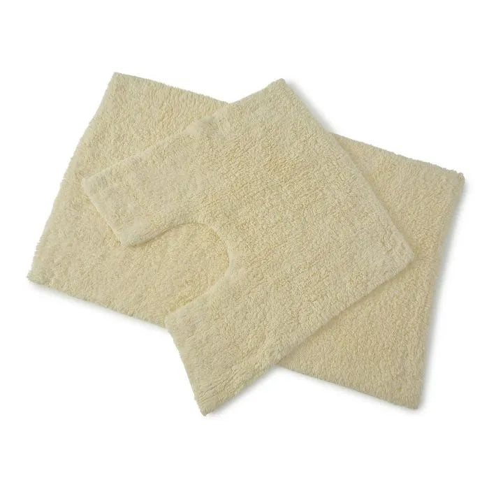 BLUE CANYON PREMIER 2 PIECE COTTON BATH SET - CREAM