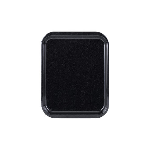 Enamel 0.6mm 36cm Oven Tray Black