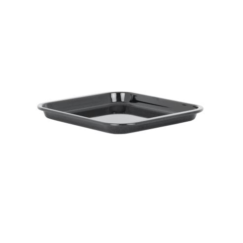 Enamel 0.6mm 36cm Oven Tray Black