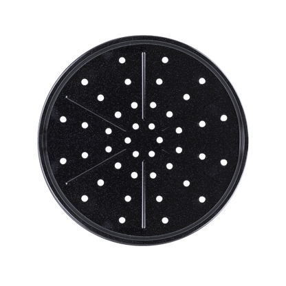 Enamel 0.6mm Pizza Tray Black