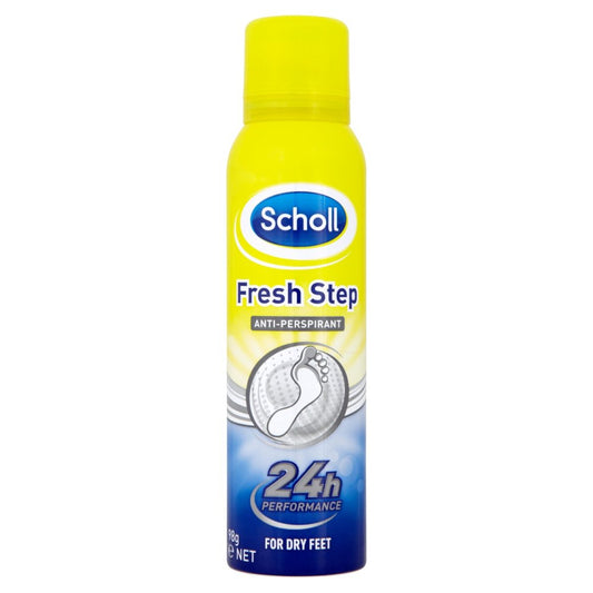 SCHOLL FRESH STEP DÉODORANT SPRAY POUR LES PIEDS 150ML