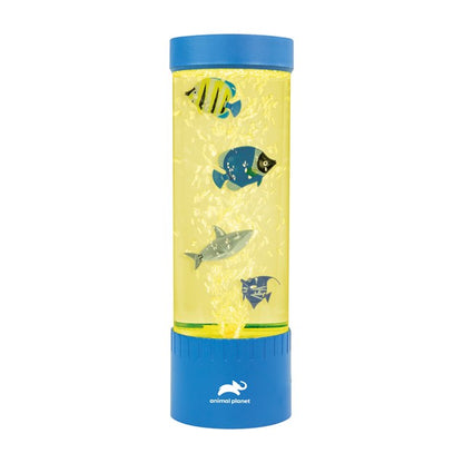 Lampe à poissons à bulles AP 32cm à changement de couleur - Bleu