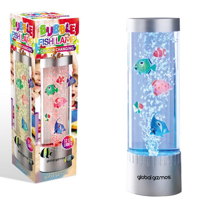 Lampe Bulle Poisson 32 cm Changement de Couleur