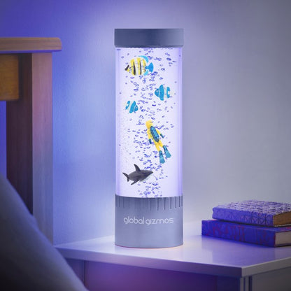 Lampe Bulle Plongeur 32cm - Bleu Métallisé