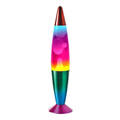 16" Rainbow Lava Lamp