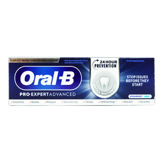 DENTIFRICE ORAL B ADVANCED EX WHITE SPEAR