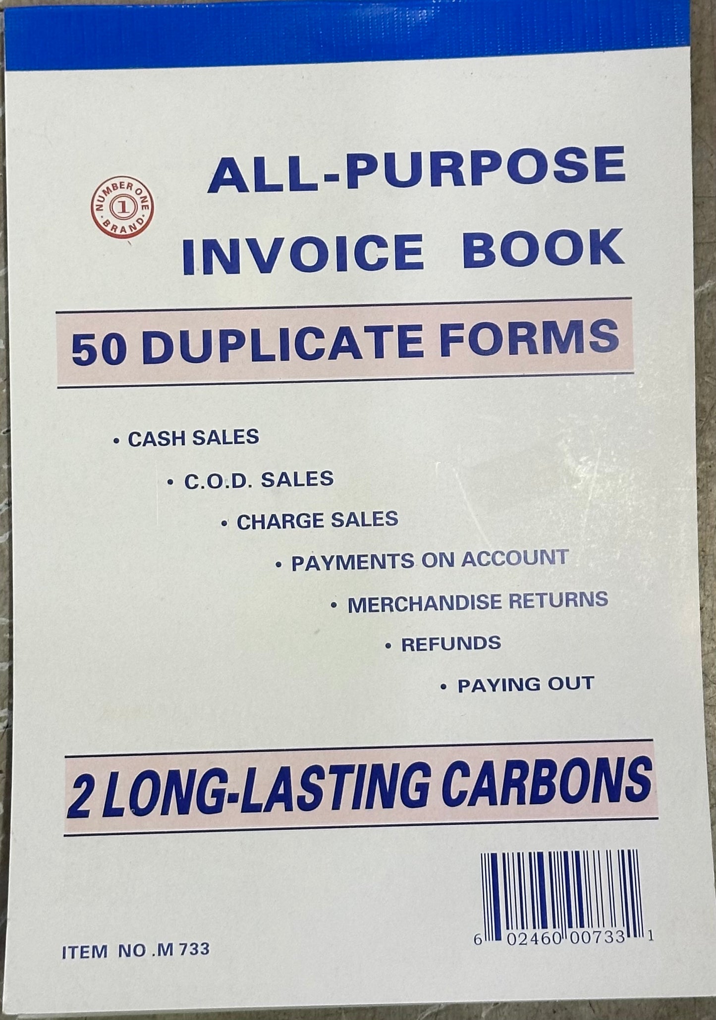 All-Purpose Invoice Book