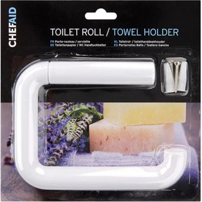 CHEFAID TOILET ROLL / TOWEL HOLDER