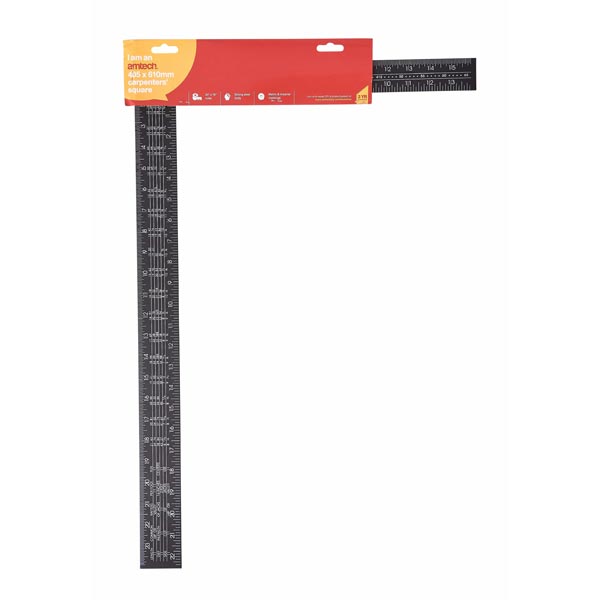 ÉQUERRE DE CHARPENTIER AMTECH 405x610mm