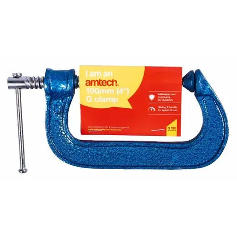 Pince en G AMTECH 100 mm (4”)
