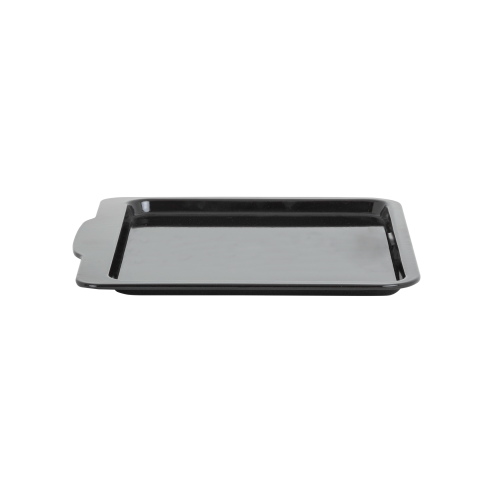 Enamel 0.6mm Handled Oven Tray Black