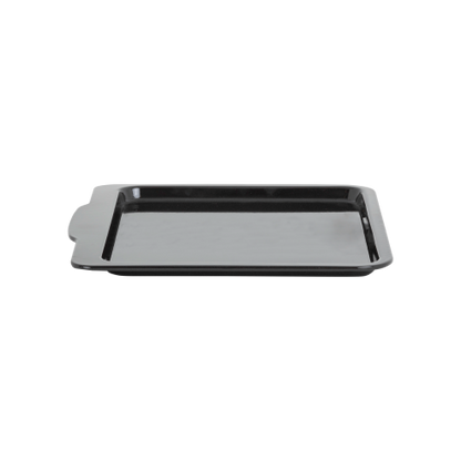 Enamel 0.6mm Handled Oven Tray Black