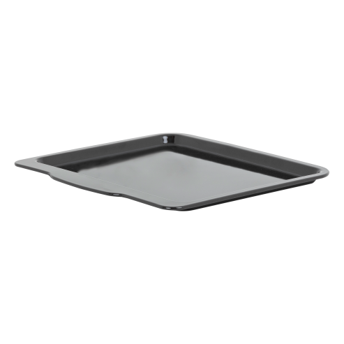 Enamel 0.6mm Handled Oven Tray Black