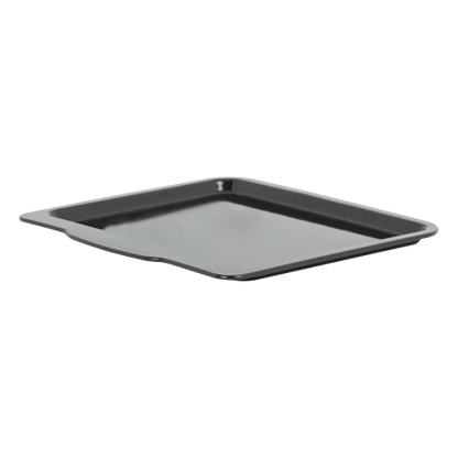 Enamel 0.6mm Handled Oven Tray Black