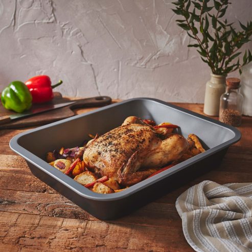 Baker & Salt Non-Stick Large Roaster 41cm
