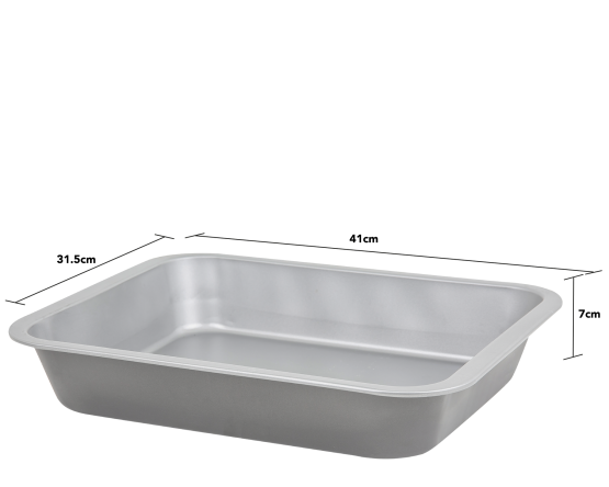 Baker & Salt Non-Stick Large Roaster 41cm
