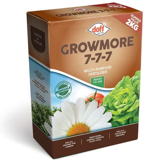Doff Growmore Multi Purpose Fertilizer 2kg