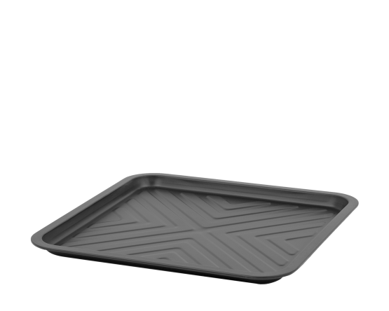 Wham Essentials 32cm Square Griddle Tray Black/Black