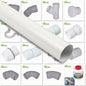 Waste Compression Fittings - Waste Pipe, White 40mm (1.1/2")