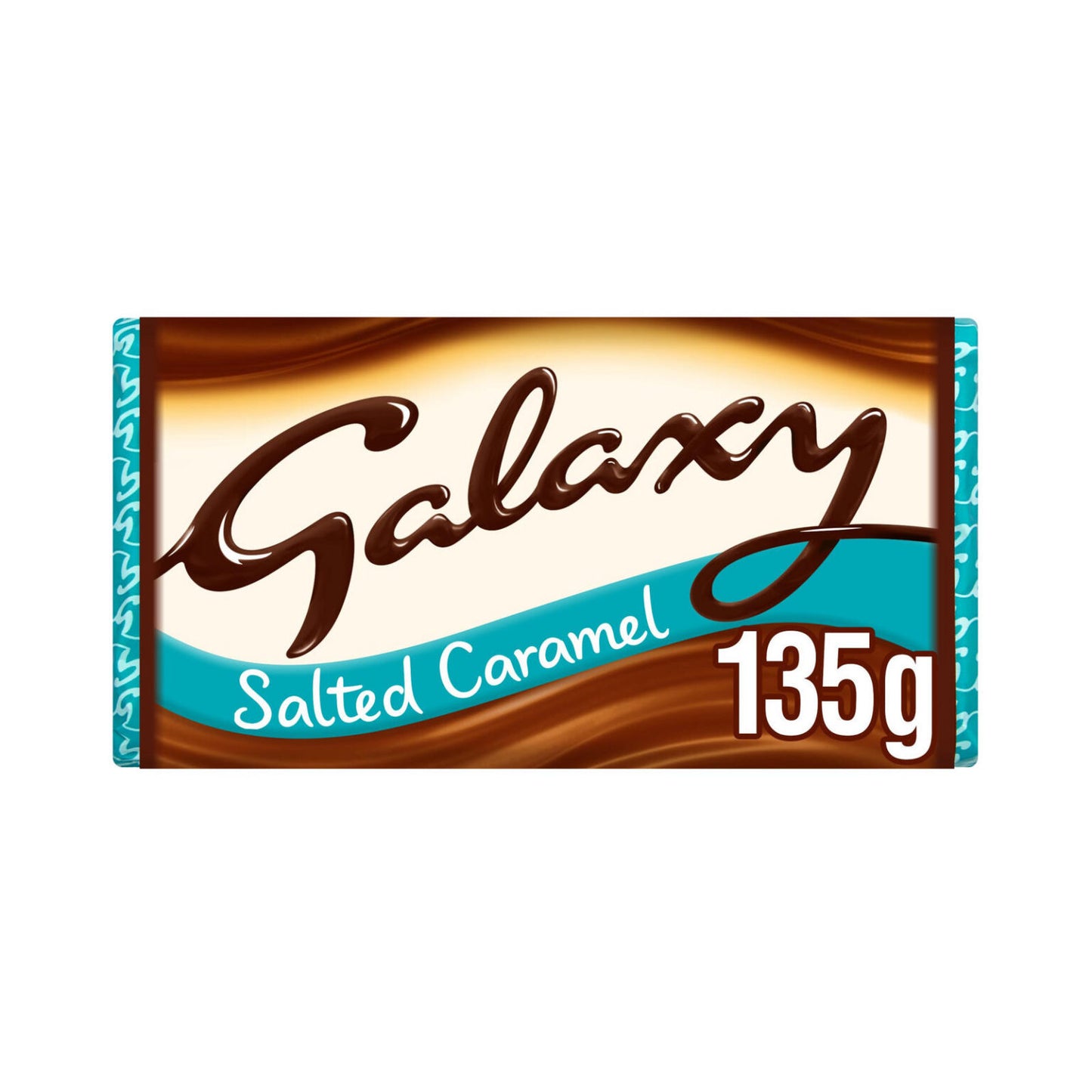 Galaxy Salted Caramel Chocolate Bar Milk Chocolate 135g