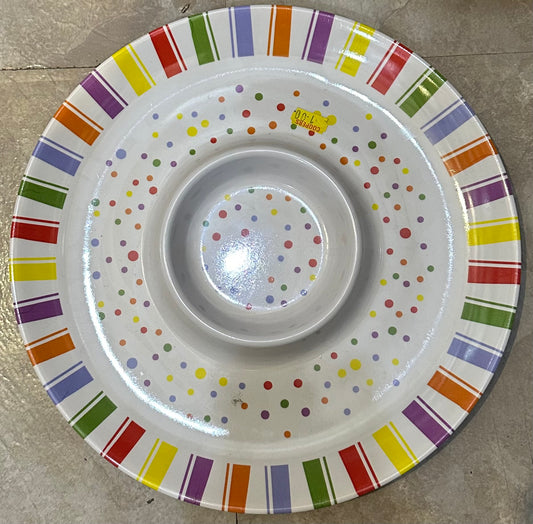 ASSIETTE RONDE MÉLAMINE 12"