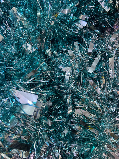 Tinsel XMAS 2m Chunky -Forest Frost