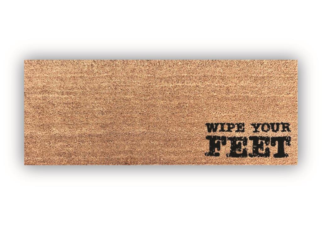 Coir Wipe Your Feet Large Mat - 120 x [Specify Unit] - Stylish and Functional Welcome Mat for Clean and Inviting Entryways
