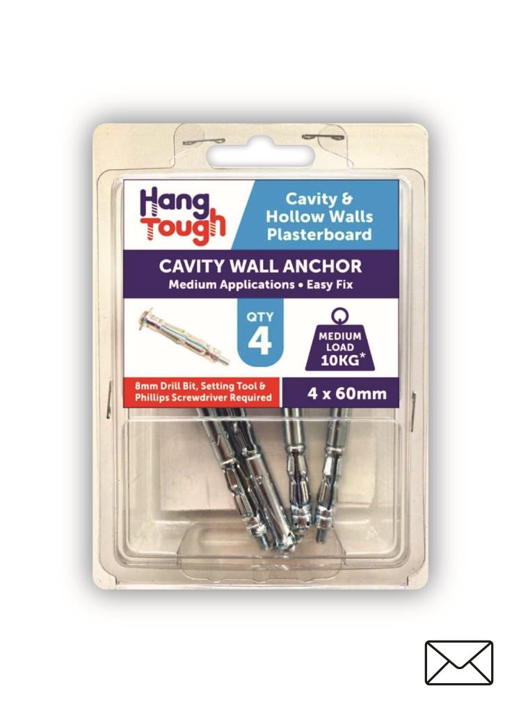 HT Cavity Anchor with Pan Head 4x60mm