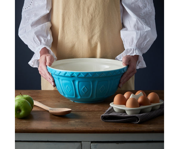 le saladier de cuisine S12 Turquoise Vibrant Colour Mix - 29cm | Articles de cuisine de qualité.