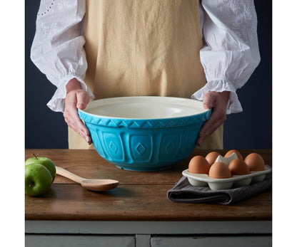 le saladier de cuisine S12 Turquoise Vibrant Colour Mix - 29cm | Articles de cuisine de qualité.