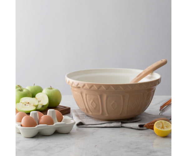Bol mélangeur Cane S12 29 cm - Qualité artisanale pour une maîtrise culinaire.