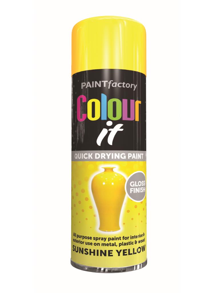 COLOUR IT - Jaune Tournesol Brillant 250ml
